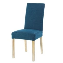 Maisons Du Monde Housses De Chaises Et Galettes De Chaises Housse De Chaise En Velours écru 13 Maisons Du Monde Housses De Chaises Et Galettes De Chaises Housse De Chaise En Velours écru -Housses de canapé Soldes housse de chaise en velours bleu paon margaux 1000 9 19 188947 1