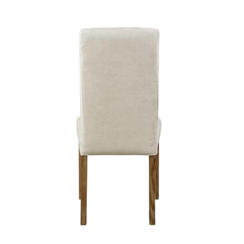 Maisons Du Monde Housses De Chaises Et Galettes De Chaises Housse De Chaise En Velours écru 5 Maisons Du Monde Housses De Chaises Et Galettes De Chaises Housse De Chaise En Velours écru – Image 3