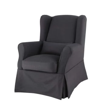Maisons Du Monde Housses De Fauteuil Housse De Fauteuil En Coton Ivoire 6 Maisons Du Monde Housses De Fauteuil Housse De Fauteuil En Coton Ivoire – Image 4