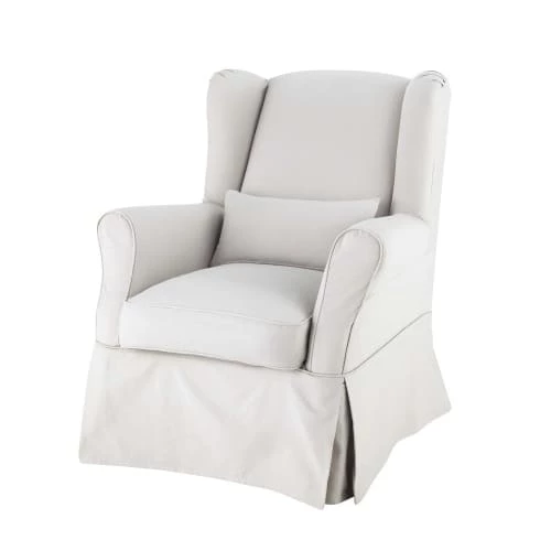 Maisons Du Monde Housses De Fauteuil Housse De Fauteuil En Coton Gris Clair 3 Maisons Du Monde Housses De Fauteuil Housse De Fauteuil En Coton Gris Clair