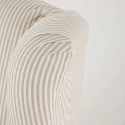 Maisons Du Monde Assises Housse De Fauteuil En Coton Motifs Rayures 80x98 -Housses de canapé Soldes housse de fauteuil en coton motifs rayures 80x98 1000 0 23 177922 4