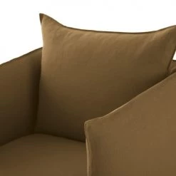 Maisons Du Monde Housses De Fauteuil Housse De Fauteuil En Lin Froissé Marron Havane 7 Maisons Du Monde Housses De Fauteuil Housse De Fauteuil En Lin Froissé Marron Havane -Housses de canapé Soldes housse de fauteuil en lin froisse marron havane 1000 2 26 221631 3