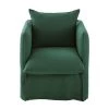 Maisons Du Monde Housses De Fauteuil Housse De Fauteuil En Lin Froissé Vert