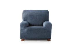 Eysa Housses De Fauteuil Housse De Fauteuil Extensible Bleu 80 - 130 Cm
