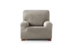 Eysa Housses De Fauteuil Housse De Fauteuil Extensible écru 80 - 130 Cm -Housses de canapé Soldes housse de fauteuil extensible taupe 80 130 cm