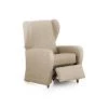 Eysa Housses De Fauteuil Housse De Fauteuil Relax Extensible Beige 60 - 85 Cm -Housses de canapé Soldes housse de fauteuil relax extensible beige 60 85 cm