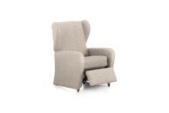Eysa Housses De Fauteuil Housse De Fauteuil Relax Extensible écru 60 - 85 Cm