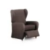 Eysa Housses De Fauteuil Housse De Fauteuil Relax Extensible Marron 60 - 85 Cm