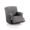 Eysa Housses De Fauteuil Housse De Fauteuil Relax XL Extensible Gris Foncé 60 - 110 Cm
