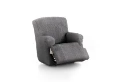 Eysa Housses De Fauteuil Housse De Fauteuil Relax XL Extensible Gris Foncé 60 - 110 Cm