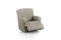Eysa Housses De Fauteuil Housse De Fauteuil Relax XL Extensible Taupe 60 - 110 Cm