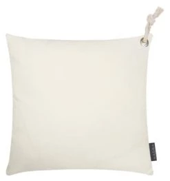 Magma Housses De Chaises Et Galettes De Chaises Galettes De Chaises Exterieur à Nouettes Beige - Lot De 4 - 40x40 -Housses de canapé Soldes housses de coussin exterieur avec corde beige lot de 2 40x40 1