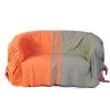 Fouta Futée Housses De Canapé Jeté De Canapé Coton Rayures Orange Vert Amande 200 X 300 -Housses de canapé Soldes jete de canape coton rayures orange vert amande 200 x 300 1