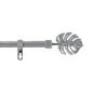 Douceur D'Intérieur Accessoires Rideaux Et Stores Kit Tringle Extensible Patine Gris/argent 120 à 210cm -Housses de canapé Soldes kit tringle extensible patine gris argent 120 a 210cm 1