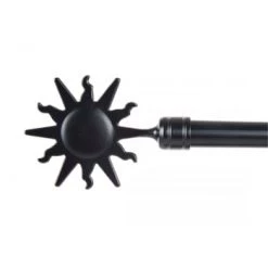 Wadiga Accessoires Rideaux Et Stores Tringle à Rideaux Extensible Métal Noir Soleil 120 à 210cm -Housses de canapé Soldes tringle a rideaux extensible metal noir soleil 120 a 210cm 3