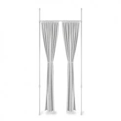 Umbra Rideaux Et Voilages Tringle à Rideaux Sans Perçage Séparateur De Pièce Blanc -Housses de canapé Soldes tringle a rideaux sans percage separateur de piece blanc 4
